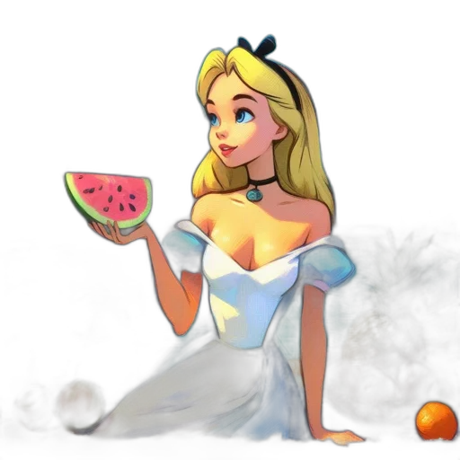 dress, food, crown, concept art transparent PNG cut-out