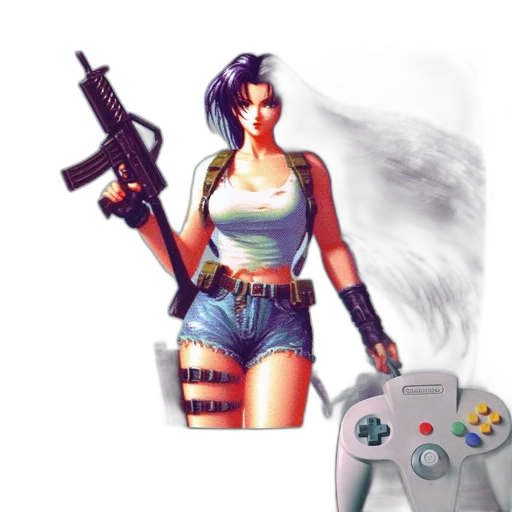 weapon, pixel art, concept art, cyberpunk transparent PNG cut-out