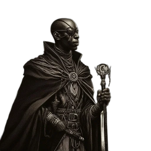 staff, sword, weapon, mask transparent PNG cut-out