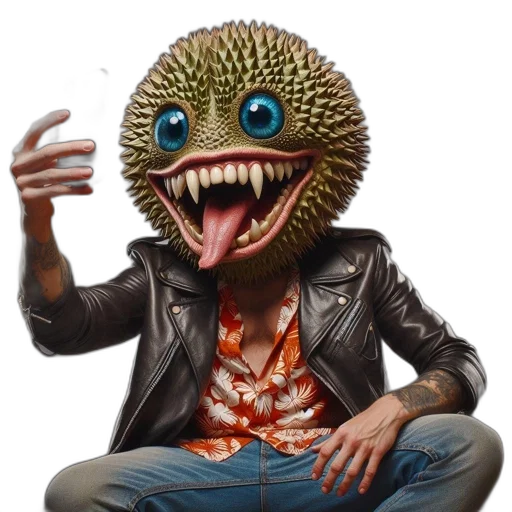creature, mask, animal, jacket transparent PNG cut-out