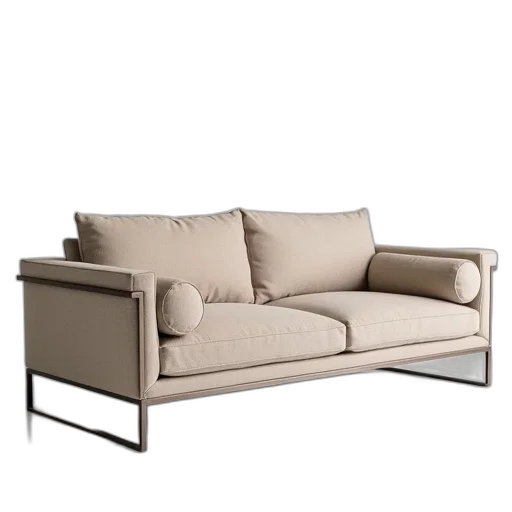 furniture, 3d render, photorealistic, earth tones transparent PNG cut-out