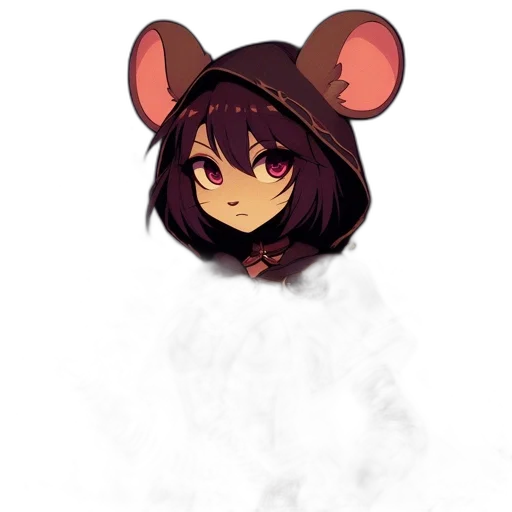 mask, staff, creature, face transparent PNG cut-out
