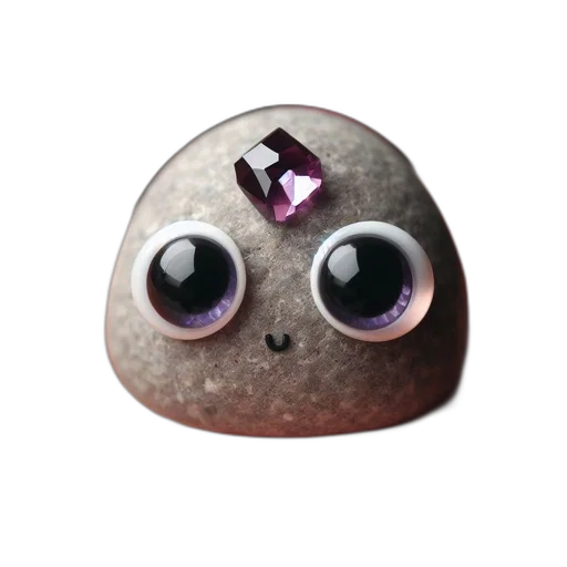 jewelry, face, creature, animal transparent PNG cut-out