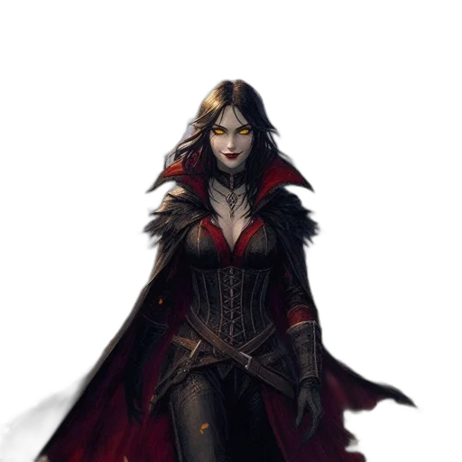 fantasy art, concept art, comic book art, pixel art transparent PNG cut-out