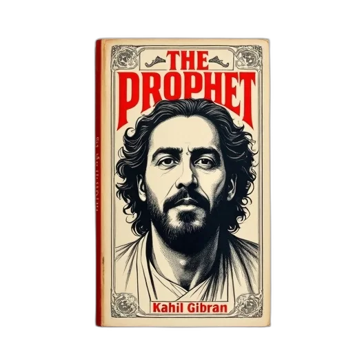 book, cover, title, prophet transparent PNG cut-out