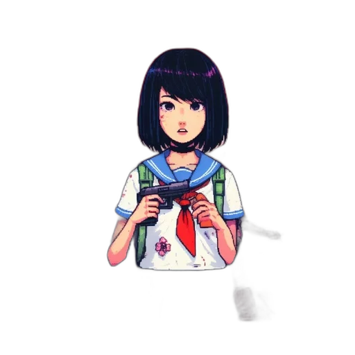 jacket, dress, umbrella, face transparent PNG cut-out