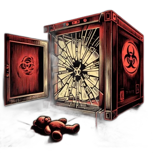 furniture, concept art, broken, biohazard transparent PNG cut-out