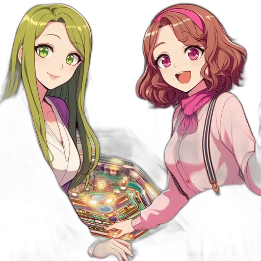 jacket, anime, pixel art, concept art transparent PNG cut-out