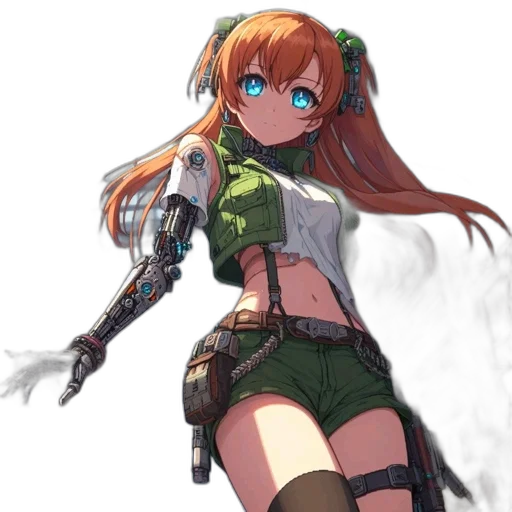 weapon, staff, sword, robot transparent PNG cut-out