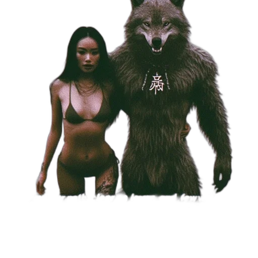 creature, animal, mask, concept art transparent PNG cut-out