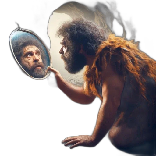 hair, face, creature, mask transparent PNG cut-out