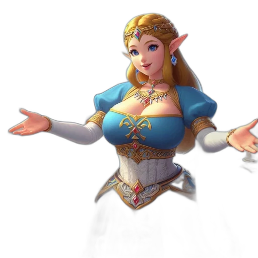 crown, dress, staff, weapon transparent PNG cut-out