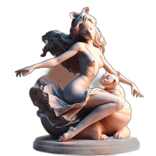 3d render, concept art, fantasy art, photorealistic transparent PNG cut-out