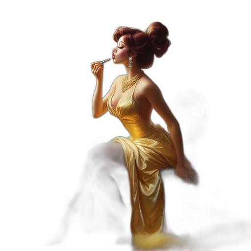 dress, staff, concept art, fantasy art transparent PNG cut-out