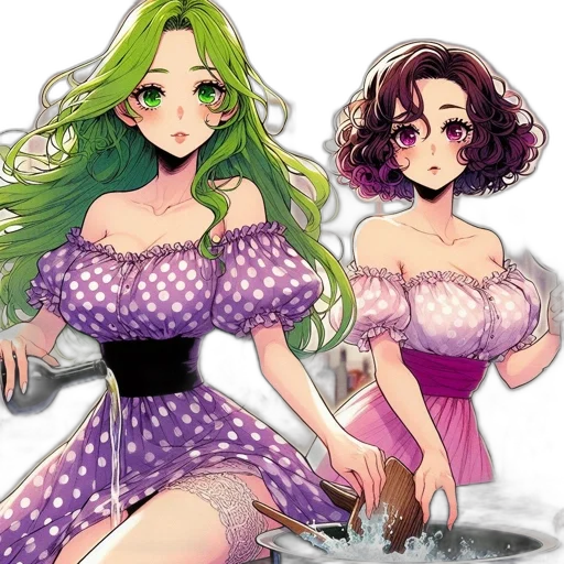 dress, pixel art, concept art, fantasy art transparent PNG cut-out