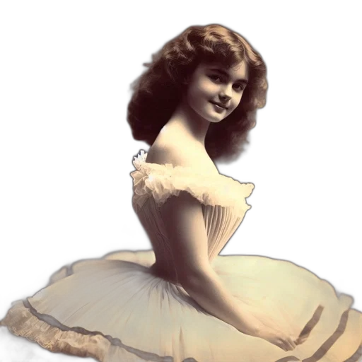 dress, crown, face, photorealistic transparent PNG cut-out