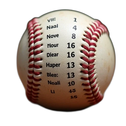 baseball, ball, shown, player transparent PNG cut-out