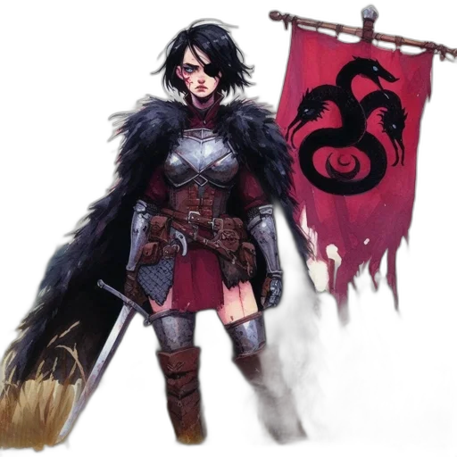 sword, dragon, weapon, staff transparent PNG cut-out