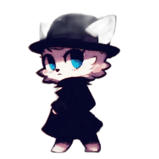 hat, creature, staff, animal transparent PNG cut-out