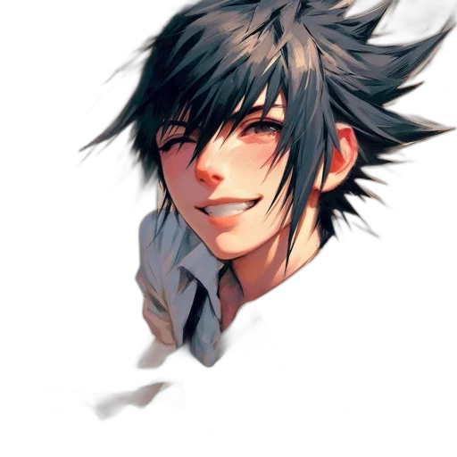 face, staff, dragon, hair transparent PNG cut-out