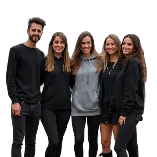 staff, jacket, hair, dress transparent PNG cut-out