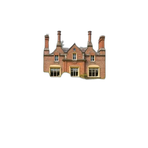 building, staff, crown, 3d render transparent PNG cut-out