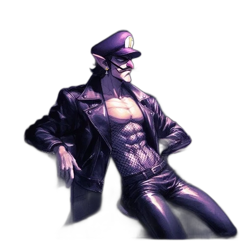 jacket, robot, hat, creature transparent PNG cut-out