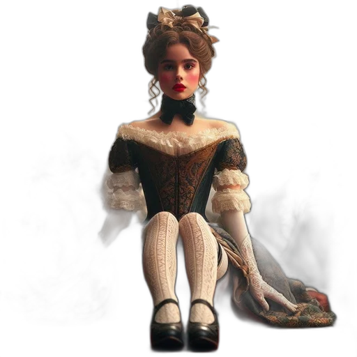dress, 3d render, concept art, photorealistic transparent PNG cut-out