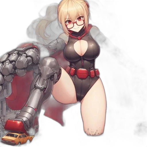 robot, weapon, dress, concept art transparent PNG cut-out