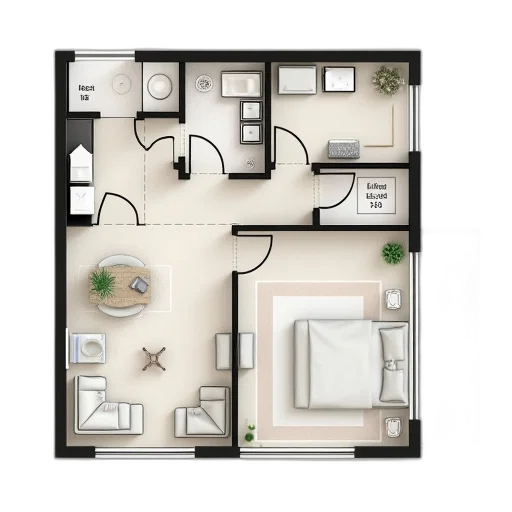 3d render, photorealistic, concept art, monochrome transparent PNG cut-out