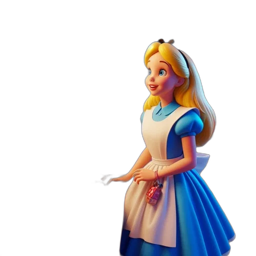 dress, crown, staff, face transparent PNG cut-out