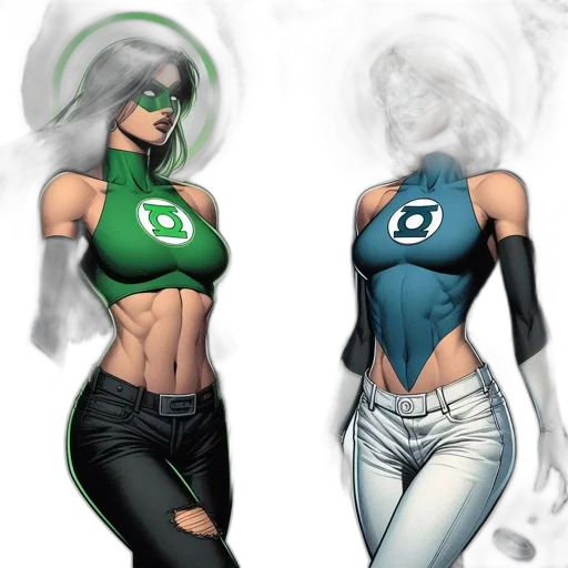 comic book art, concept art, fantasy art, 3d render transparent PNG cut-out