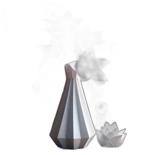 bottle, crown, umbrella, robot transparent PNG cut-out