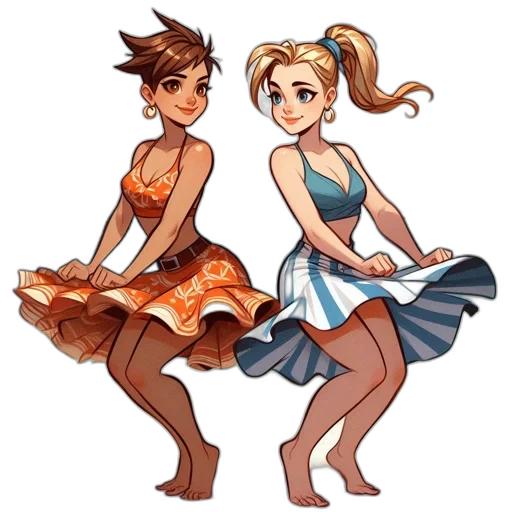 dress, pixel art, concept art, anime transparent PNG cut-out