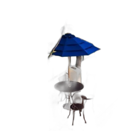 umbrella, furniture, hat, staff transparent PNG cut-out