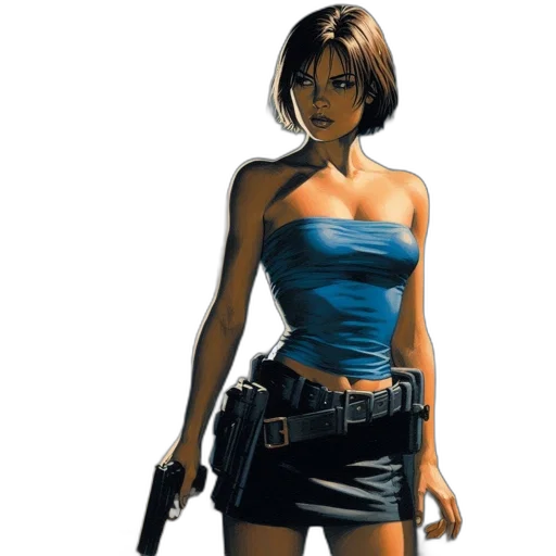 weapon, comic book art, concept art, photorealistic transparent PNG cut-out