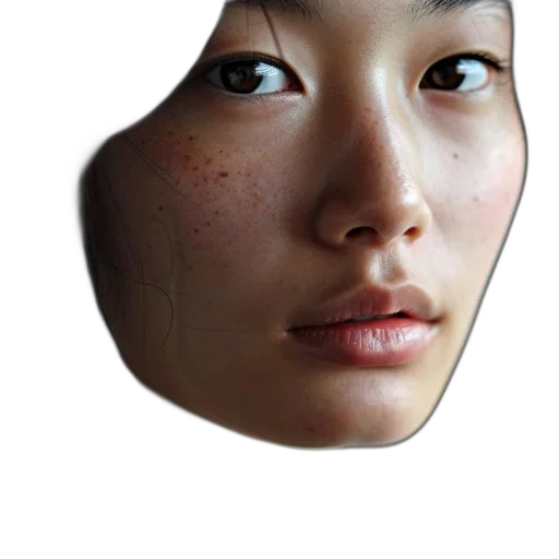 face, mask, crown, jewelry transparent PNG cut-out