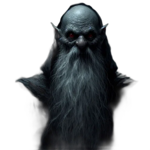 creature, face, staff, mask transparent PNG cut-out