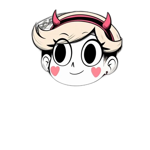 crown, hat, staff, face transparent PNG cut-out