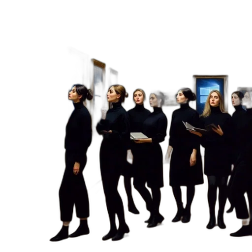 staff, concept art, photorealistic, pixel art transparent PNG cut-out