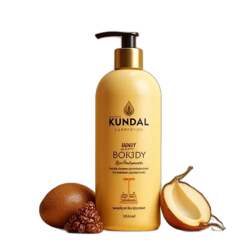 kundal, bodylotion, honey, macadamia transparent PNG cut-out