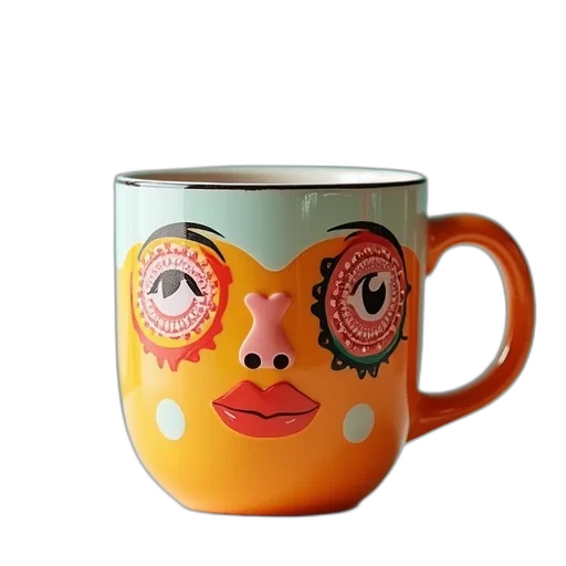 mask, face, photorealistic, 3d render transparent PNG cut-out