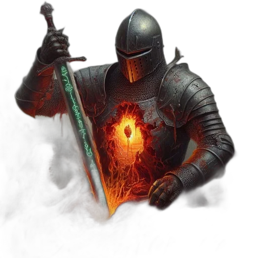 sword, staff, weapon, dragon transparent PNG cut-out
