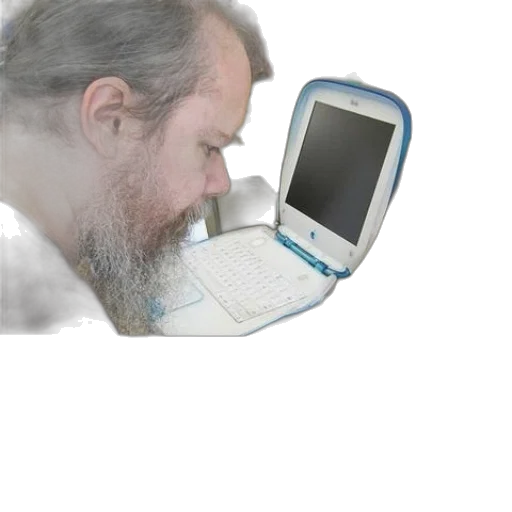 staff, robot, face, hair transparent PNG cut-out