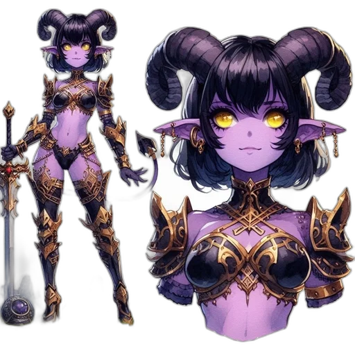 concept art, fantasy art, pixel art, anime transparent PNG cut-out