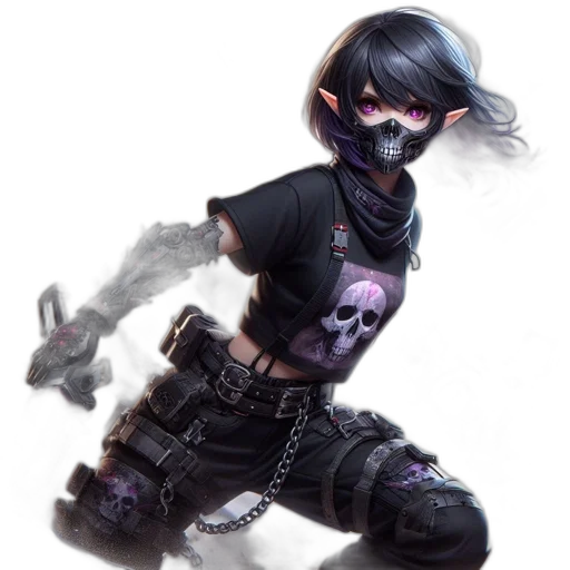 weapon, staff, cyberpunk, concept art transparent PNG cut-out