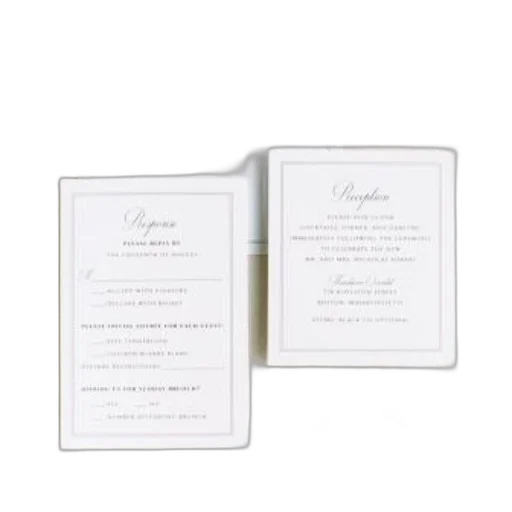 elegant, wedding, invitation, suite transparent PNG cut-out