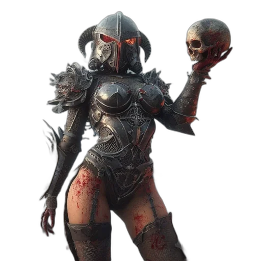 concept art, fantasy art, 3d render, comic book art transparent PNG cut-out