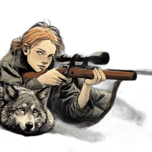 weapon, animal, comic book art, concept art transparent PNG cut-out