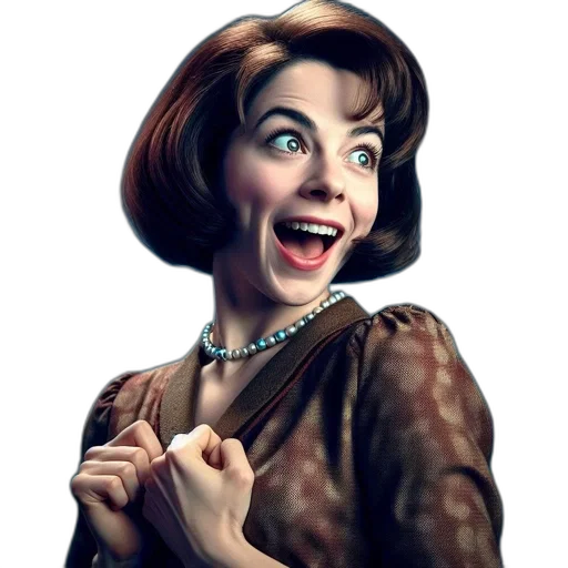 face, staff, photorealistic, comic book art transparent PNG cut-out